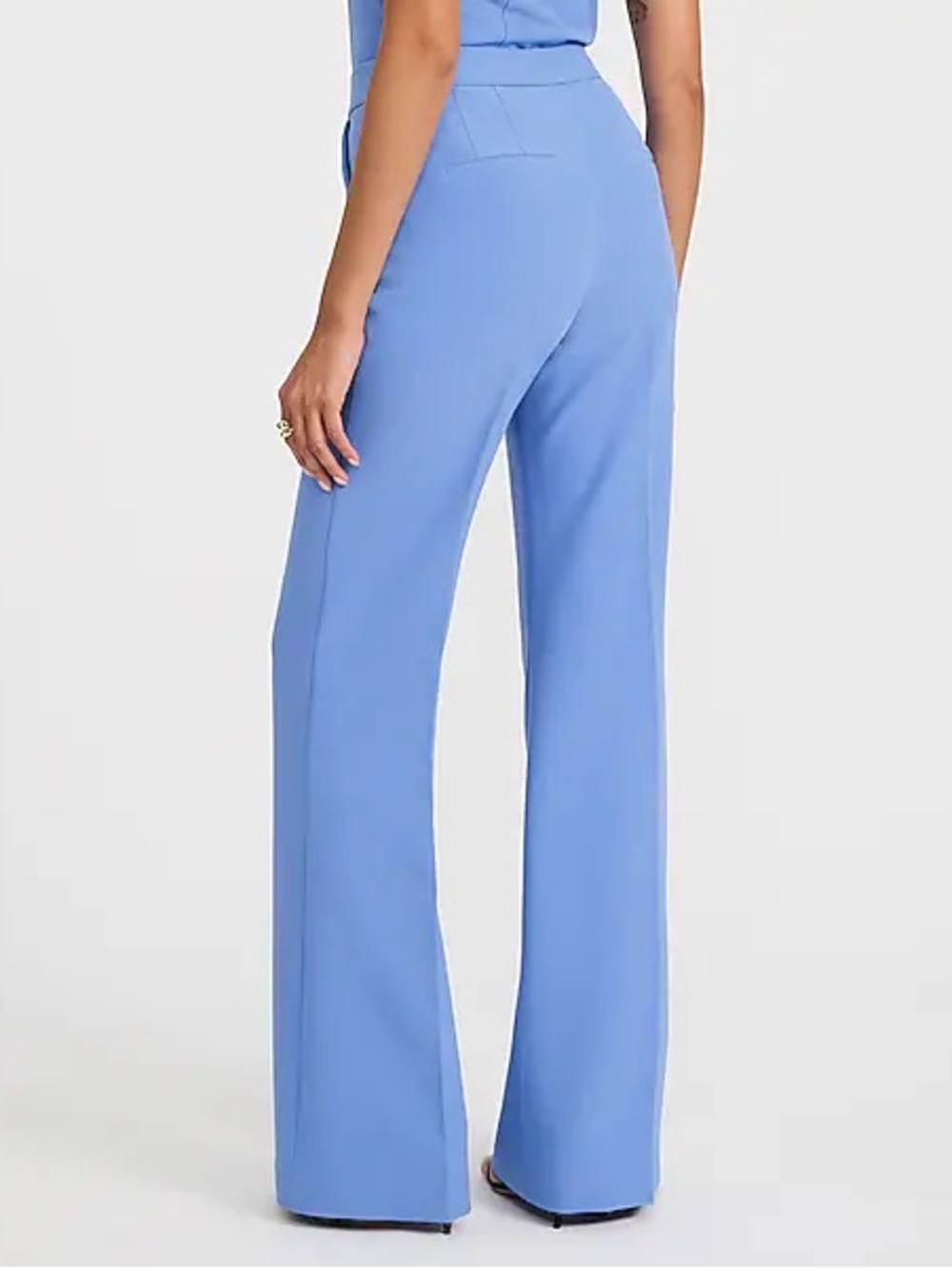 NWT Editor High Waisted Flare Trouser in Signature Stretch - Picture 2 of 4
